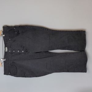 Madewell Women's Jeans Cali Demi-Boot with Magic Pockets Size W 37P